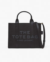 The Leather Medium Tote Bag Black