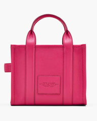 The Leather Small Tote Bag Raspberry Pink