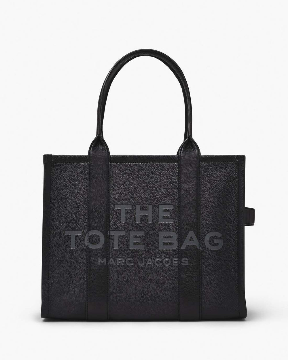 The Leather Large Tote Bag Black