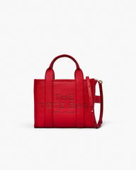 The Leather Small Tote Bag True Red