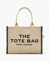 The Jacquard Large Tote Bag Warm Sand