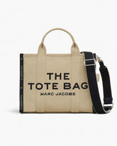 The Jacquard Medium Tote Bag Warm Sand