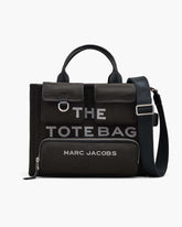 The Cargo Canvas Medium Tote Bag Black