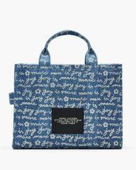 The Joy Denim Medium Tote Bag Indigo Multi