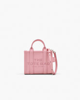 The Leather Crossbody Tote Bag Ribbon Pink