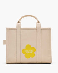 The Daisy Script Canvas Medium Tote Bag Cloud White Multi