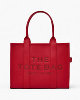 The Leather Large Tote Bag True Red