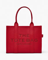 The Leather Large Tote Bag True Red