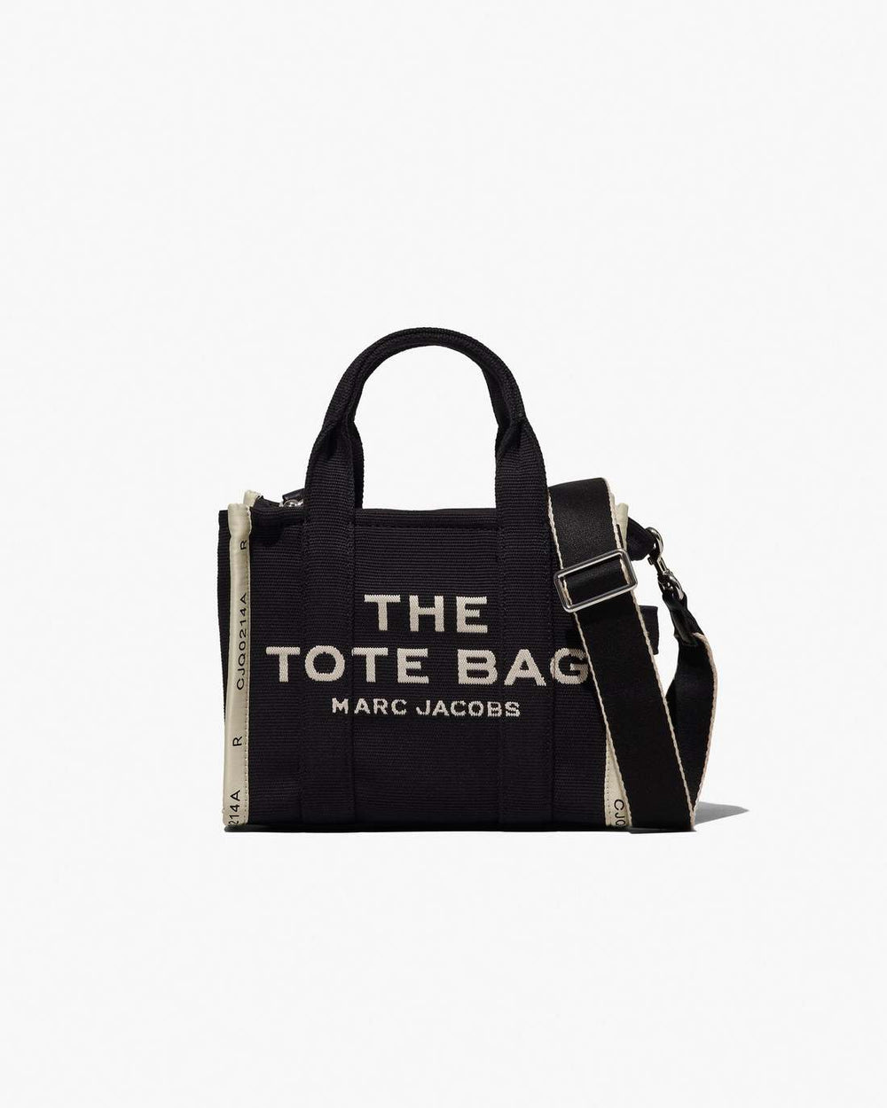 The Jacquard Small Tote Bag Black