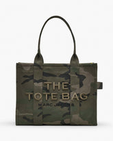The Camo Jacquard Large Tote Bag Camo Multi