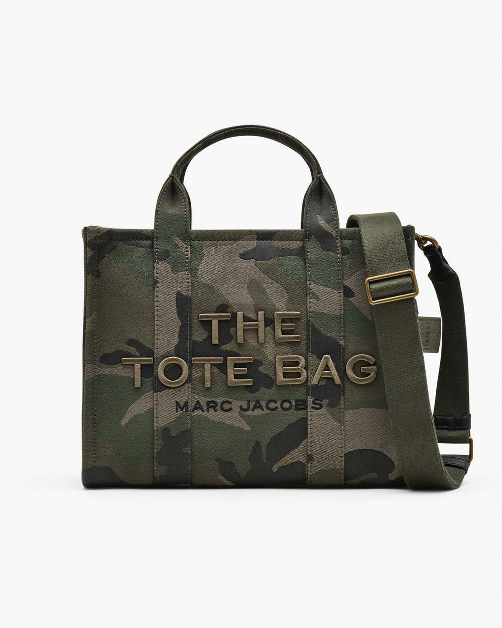 The Camo Jacquard Medium Tote Bag Camo Multi