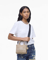 The Canvas Crossbody Tote Bag Beige