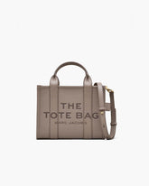 The Leather Small Tote Bag Cement