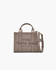 The Leather Small Tote Bag Cement