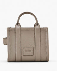 The Leather Crossbody Tote Bag Cement