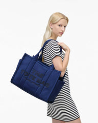 The Puffy Nylon Large Tote Bag Blue Sea