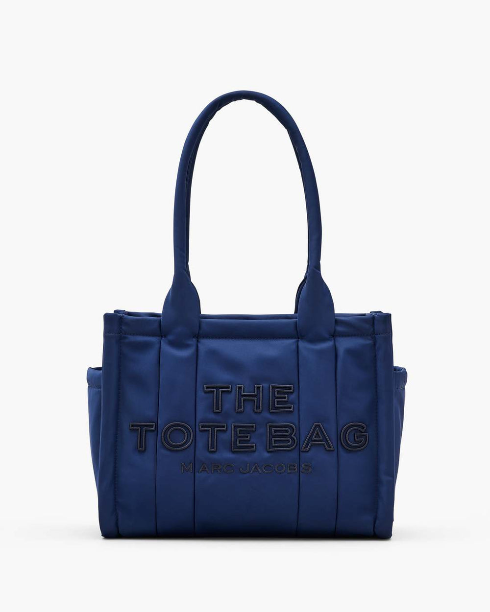 The Puffy Nylon Medium Tote Bag Blue Sea