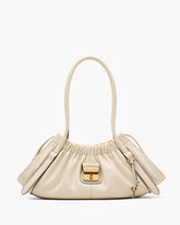 The Cristina Satchel Ivory