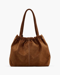 The Suede Cristina Tote Copper