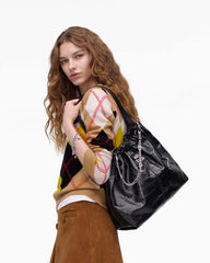 The Croc Cristina Tote Black