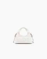 The Micro Crossbody Sack Bag White