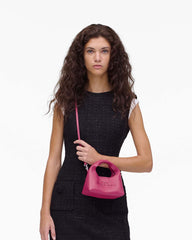 The Micro Crossbody Sack Bag Raspberry Pink