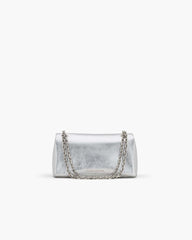 The Metallic Dual Chain Mini Bag Silver
