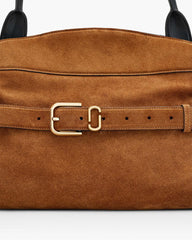 The Suede Dakota Satchel Copper