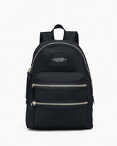 The Biker Nylon Large Backpack Black