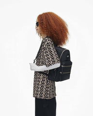 The Biker Nylon Large Backpack Black