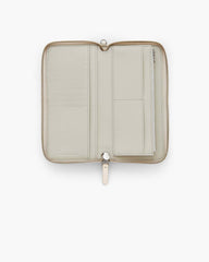The Leather Continental Wallet Cotton
