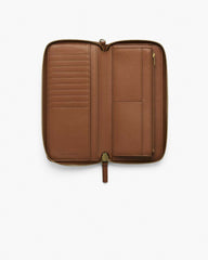 The Leather Continental Wallet Argan Oil