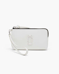 The Snapshot Dtm Wristlet White