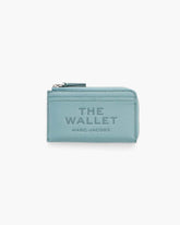 The Leather Top Zip Multi Wallet Sky Blue