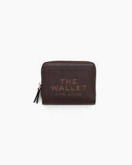 The Leather Mini Compact Wallet Ganache