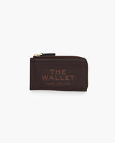 The Leather Top Zip Multi Wallet Ganache