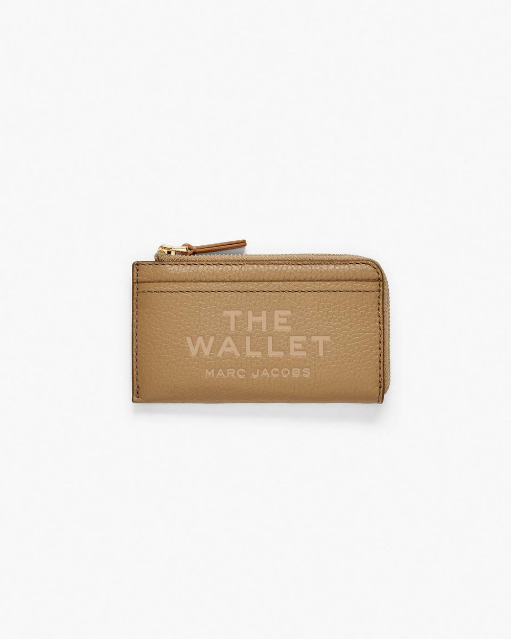 The Leather Top Zip Multi Wallet Camel