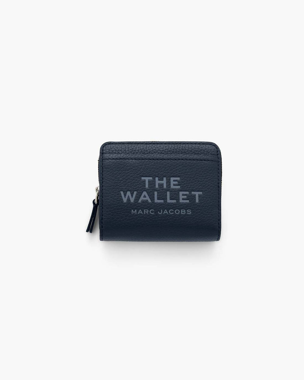 The Leather Mini Compact Wallet Blue Sea