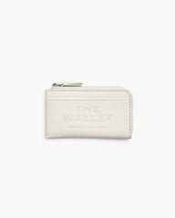 The Leather Top Zip Multi Wallet Cotton