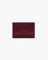 The Leather Card Case Cherry