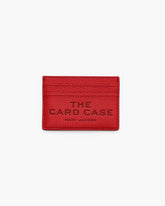 The Leather Card Case True Red