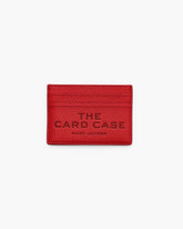 The Leather Card Case True Red
