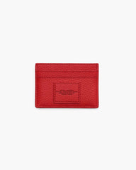 The Leather Card Case True Red