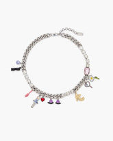 The Dollhouse Charm Necklace Silver/Multi