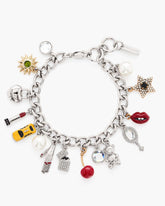 The Trinket Charm Bracelet Silver/Multi