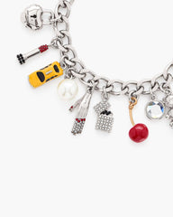 The Trinket Charm Bracelet Silver/Multi