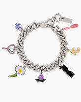 The Dollhouse Charm Bracelet Silver/Multi