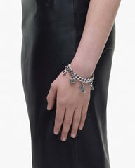 The Mini Icon Charm Bracelet Light Antique Silver