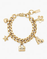 The Mini Icon Charm Bracelet Light Antique Gold