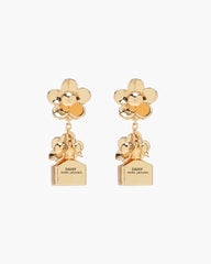 The Mini Icon Daisy Earrings Gold